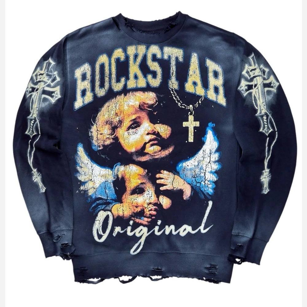 Graphic Sweatshirt - Black